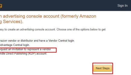Hướng dẫn tạo tài khoản Amazon Marketing Services AMS